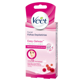 Veet Cera Fria Facial Peles Normais e Secas